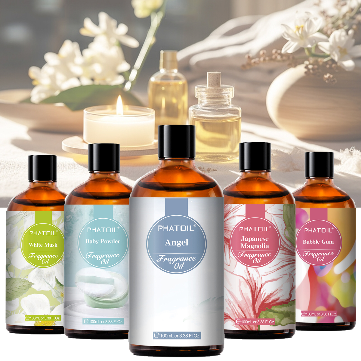 Soap Making Oils - PHATOIL 100ml Aroma Fragrance Oil Fresh