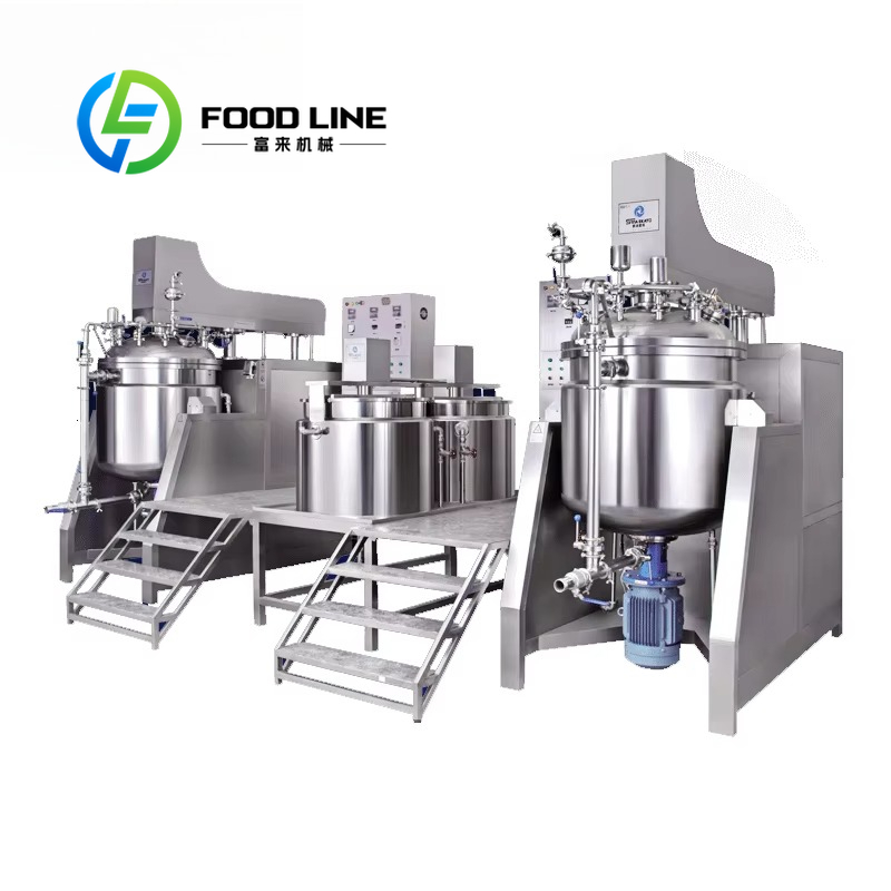 Making Soap And Detergent - Customize Vacuum Emulsifier Homogenizer Mixer Machine
