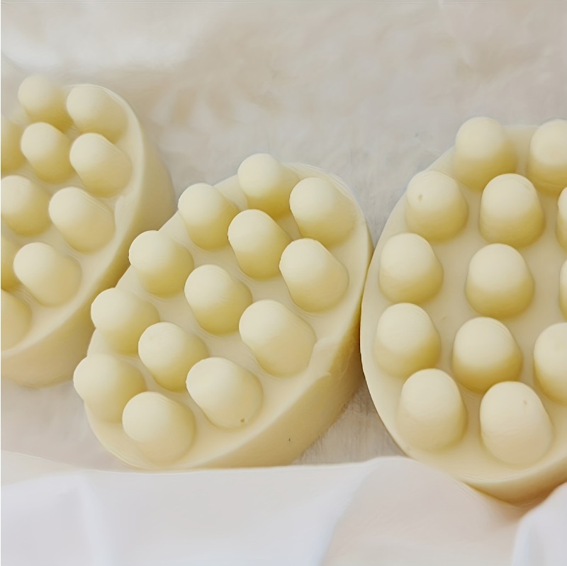 Soap Making Gel - 1/3PCS-3D Handmade Silicone Soap Mold Massage