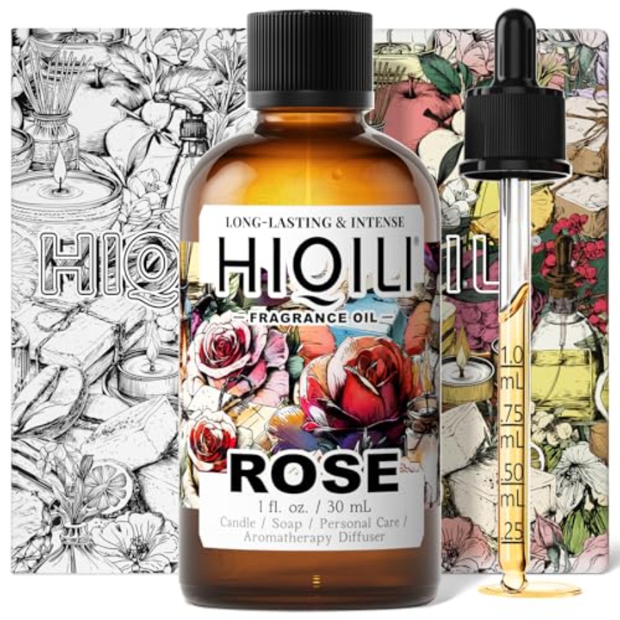 Soap Making Oils - HIQILI Rose Fragrance Oil for Candle,