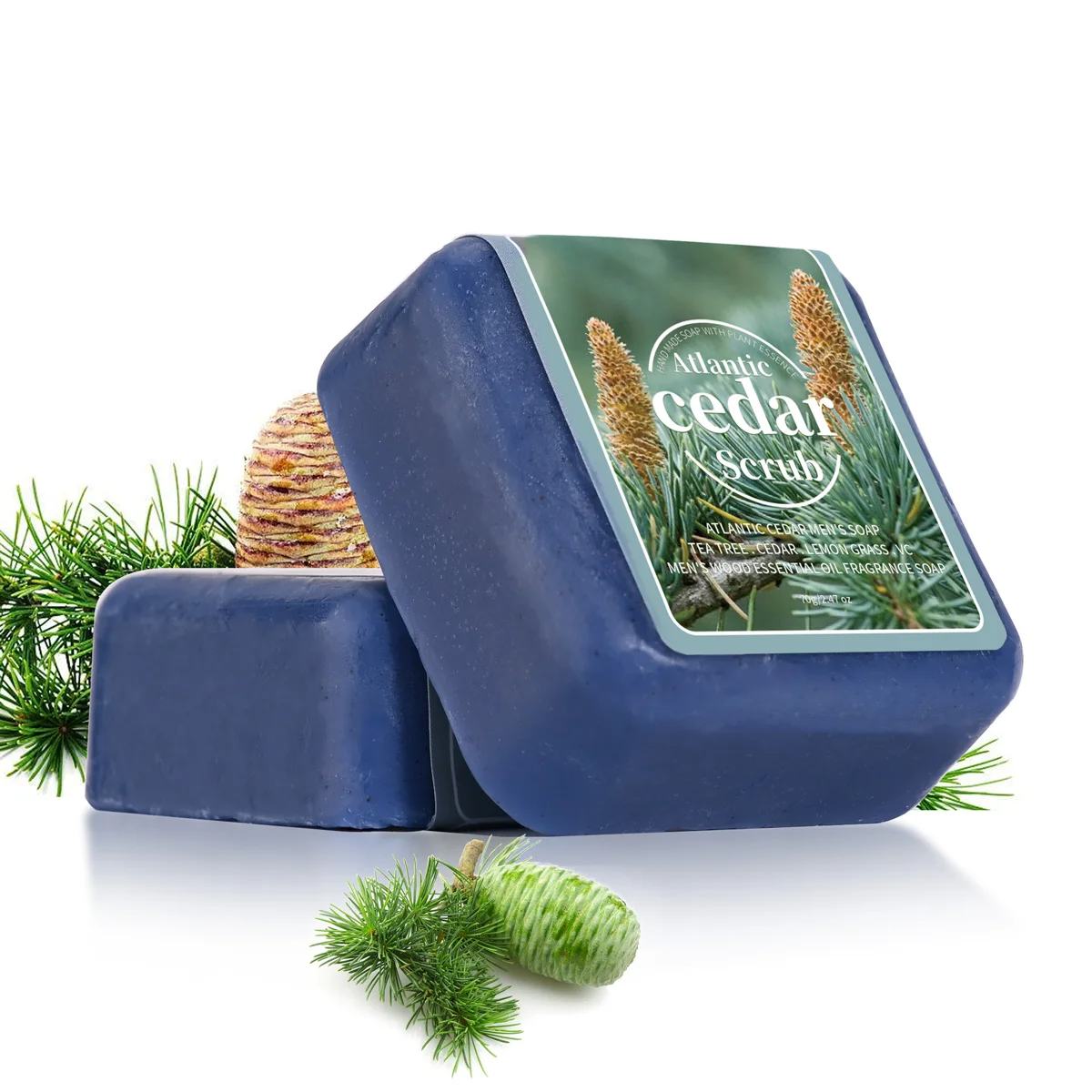 Soap Making Oils - Men's Cedar Essential Oil Soap Travel
