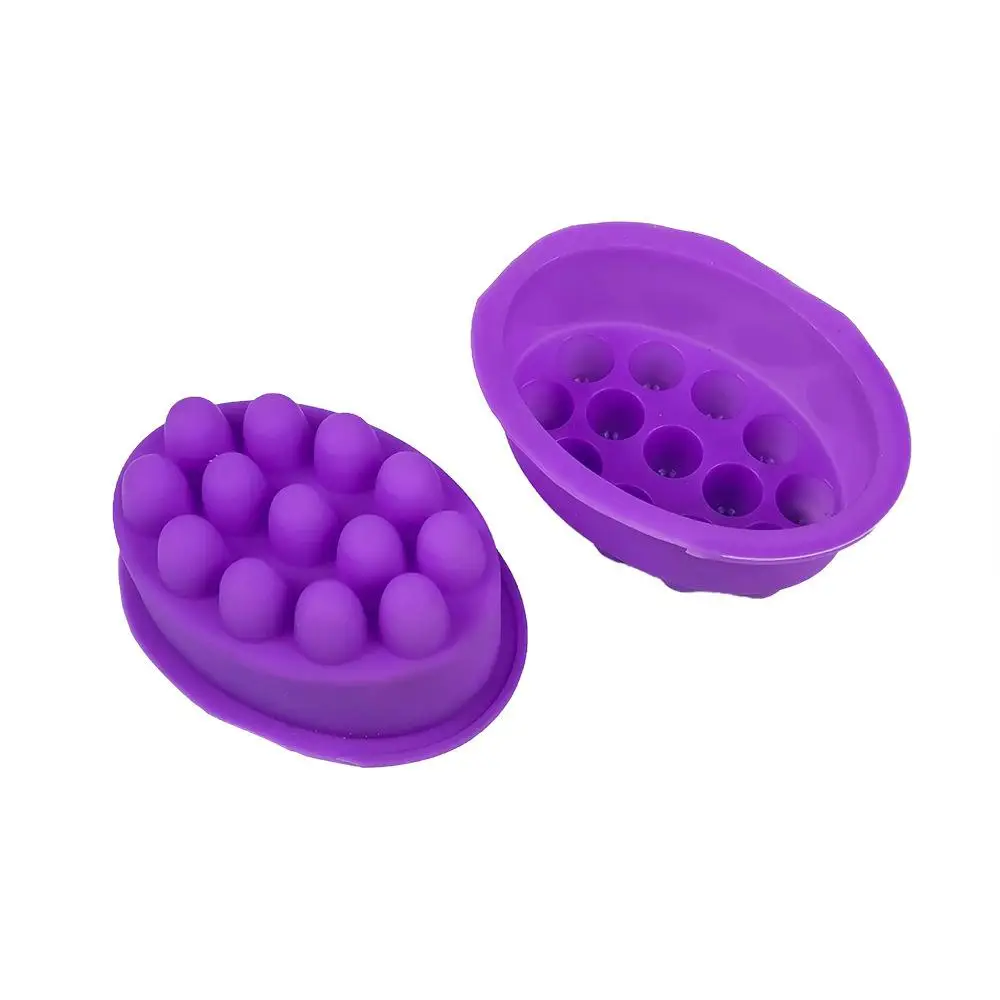 2 Hole Silicone Soap Mold Oval - Soap Making Game review and price