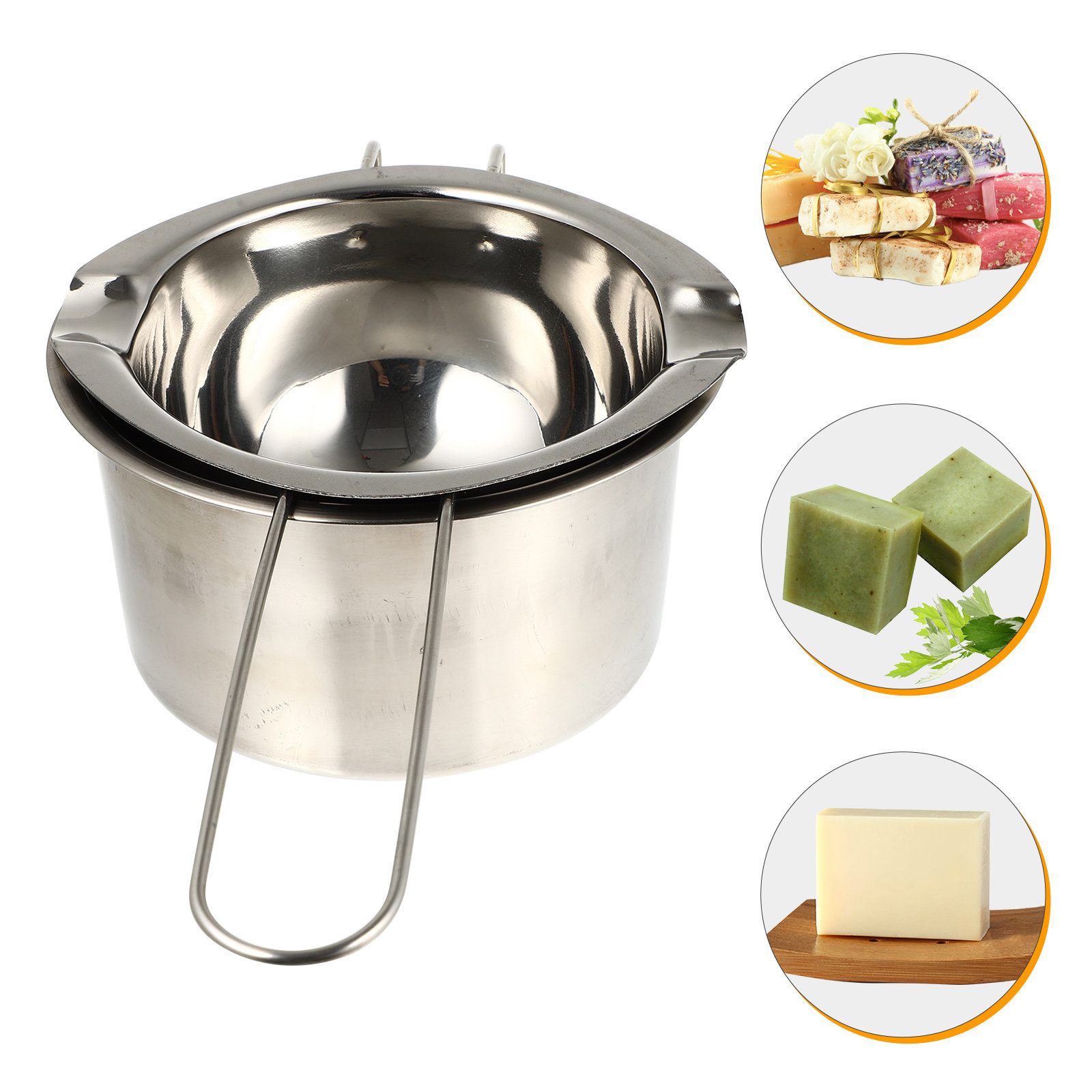 1Set Premium Wax Melting Conta - Soap Making Pot review and price