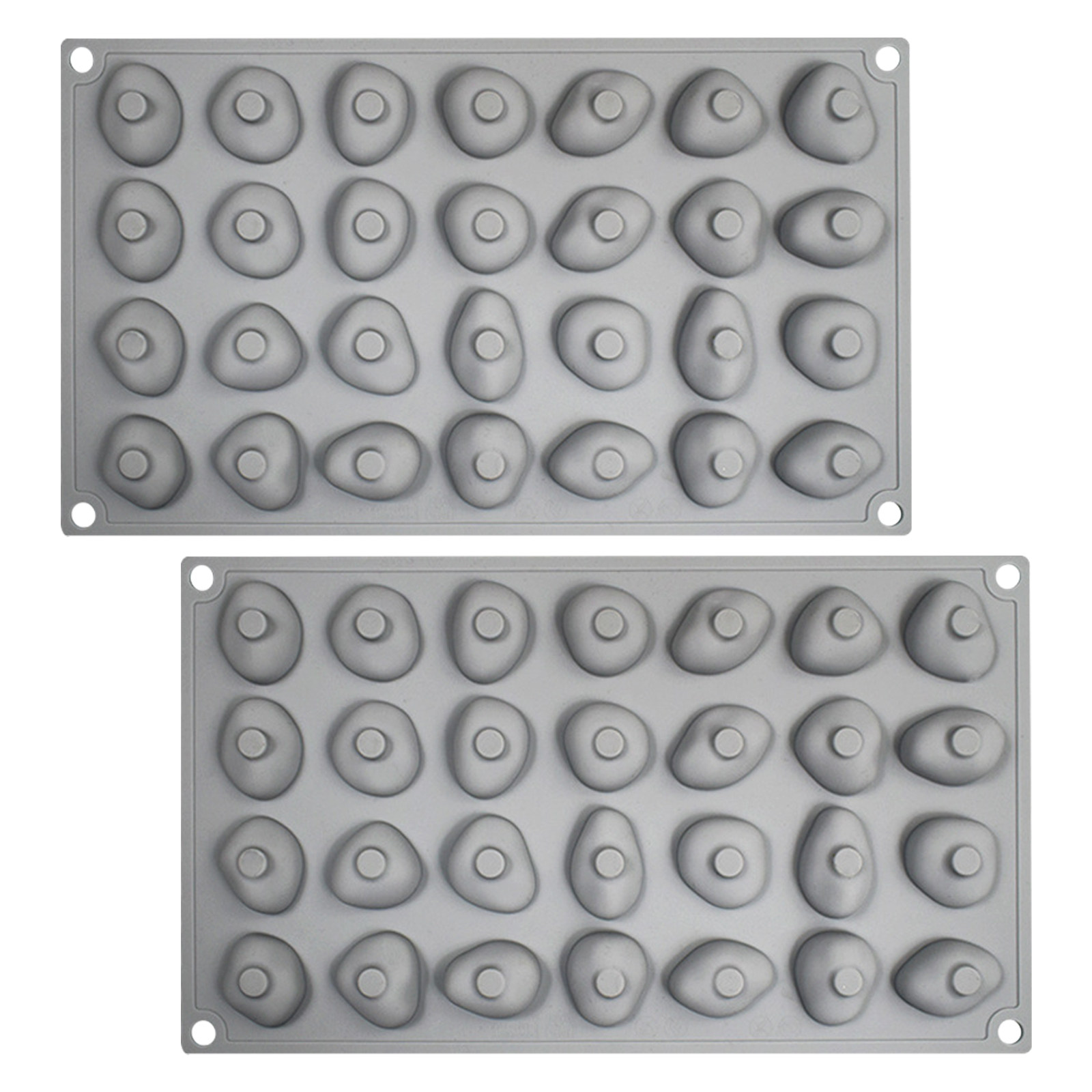 2Pcs Chocolate Making Mold Sil - Soap Making Silicone Molds review and price