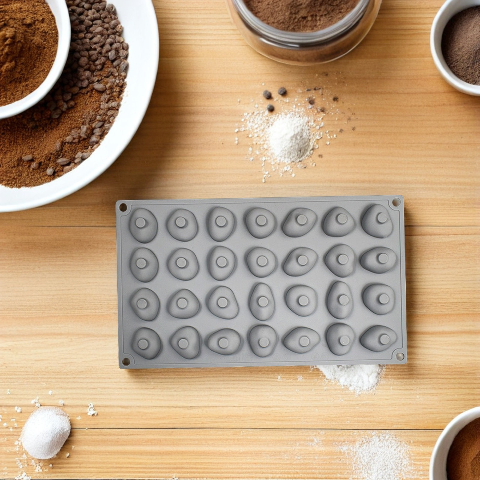 2Pcs Chocolate Making Mold Sil - Soap Making Silicone Molds review and price