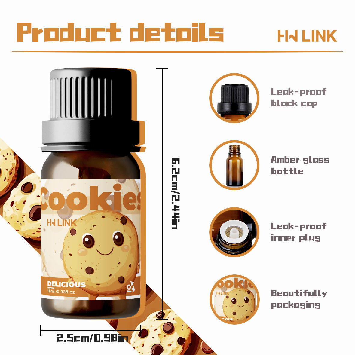 10ml Cookies Essential Oils Pe - Soap Making Oils review and price