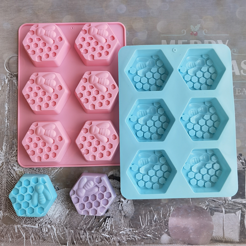 Silicone Hexagonal Bee Soap Mo - Soap Making Game review and price