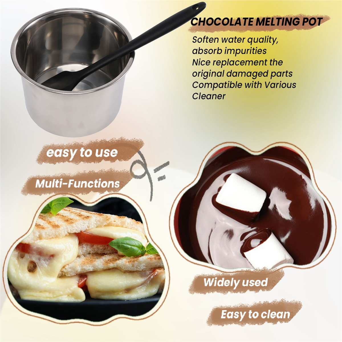 BVBV Double Boiler Pot Set Sta - Soap Making Pot review and price