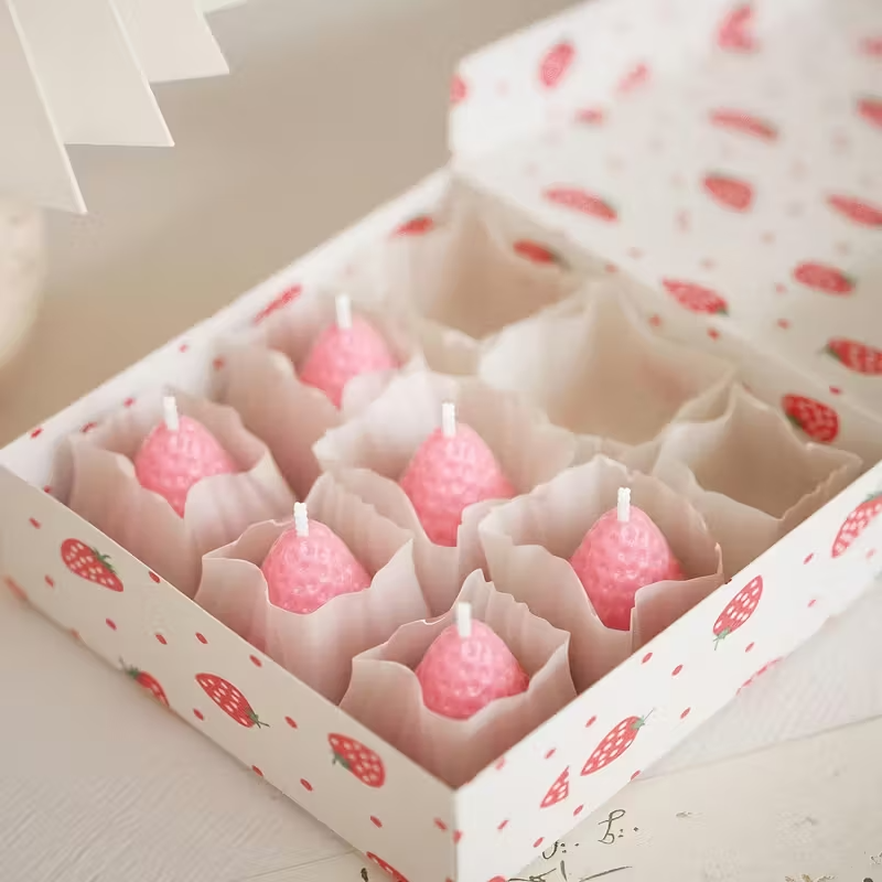 Strawberry Silicone Candle Mol - Soap Making Name review and price