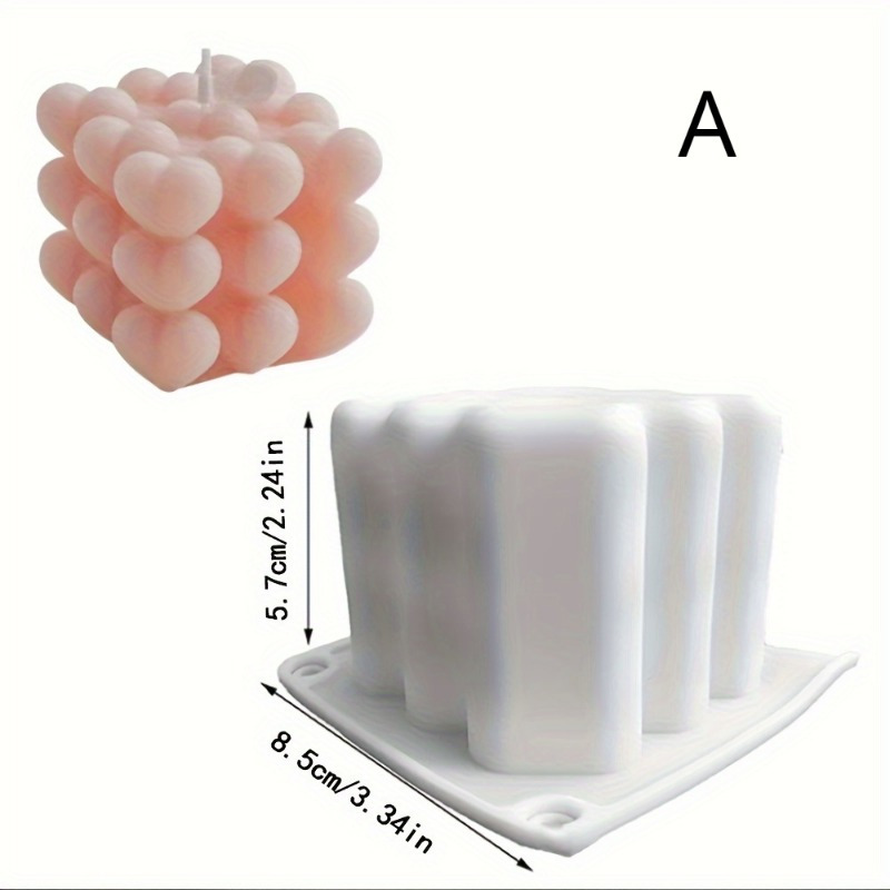 New Heart-shaped Magic Ball Si - Soap Making Silicone Molds review and price