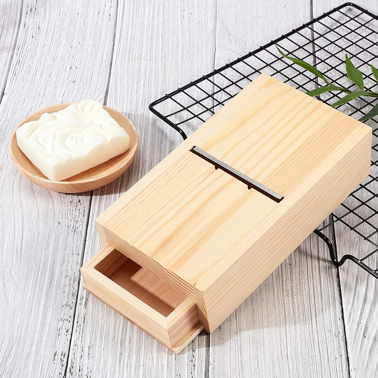 Soap Planer Cutter Drawer Box, - Soap Making Book review and price