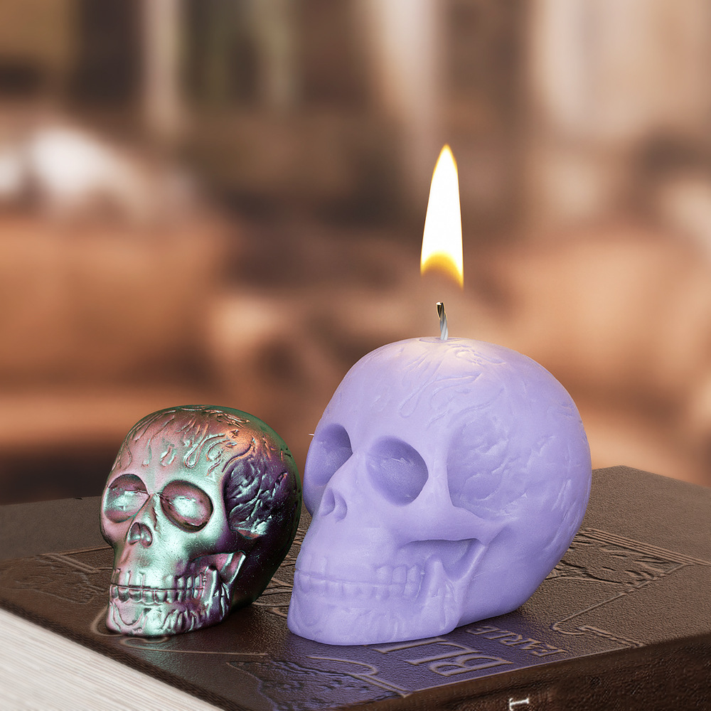 Multi Size Skull Head Silicone - Soap Making Silicone Molds review and price