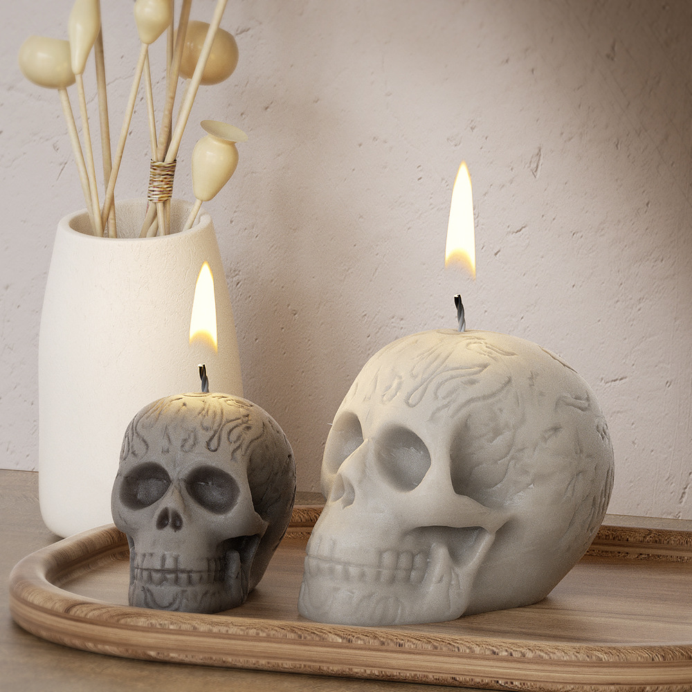 Multi Size Skull Head Silicone - Soap Making Silicone Molds review and price