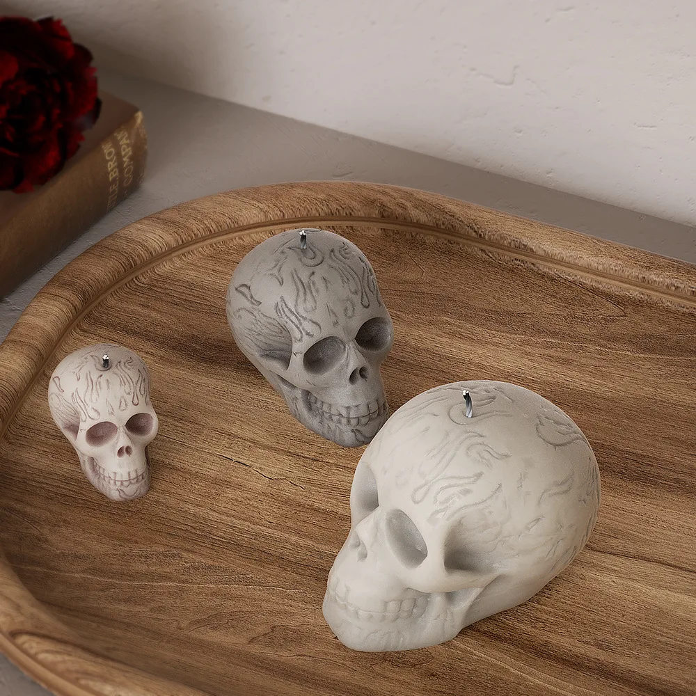 Multi Size Skull Head Silicone - Soap Making Silicone Molds review and price