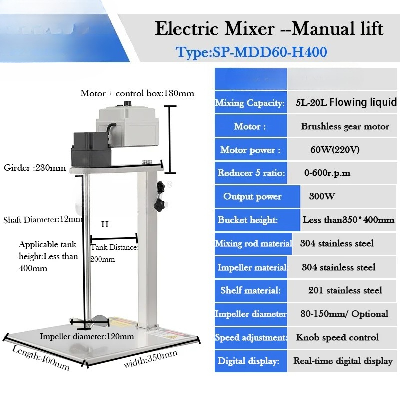 2025-Electric Motor Agitator P - Making Soap And Detergent review and price