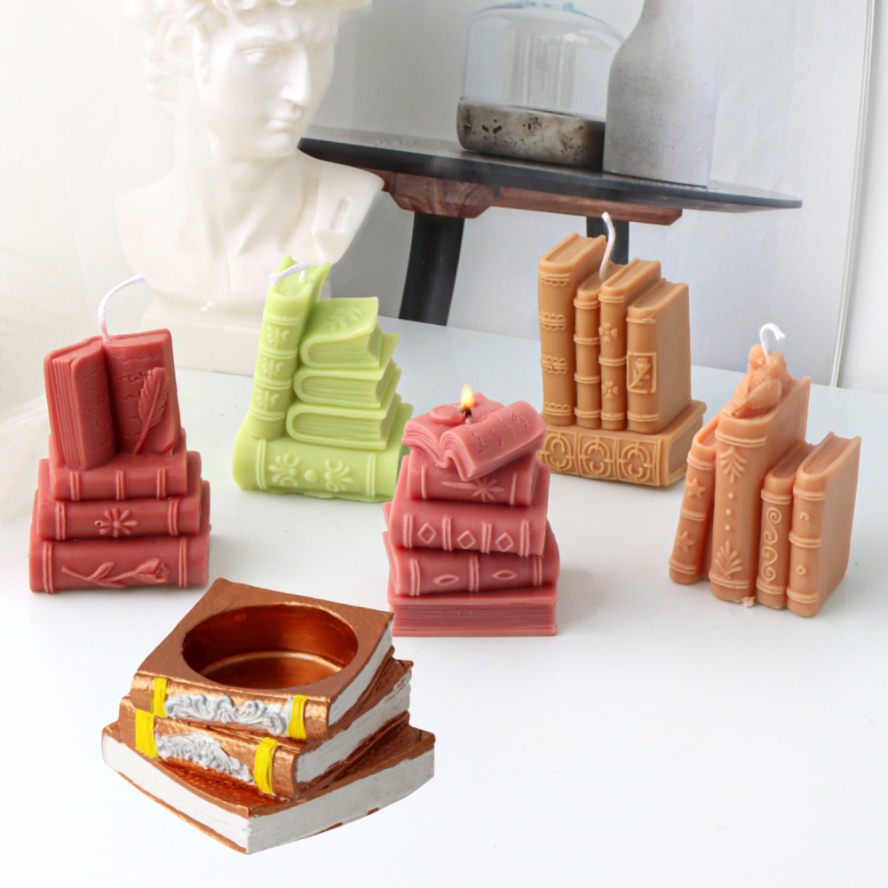 3D Books Silicone Candle Molds - Soap Making Book review and price