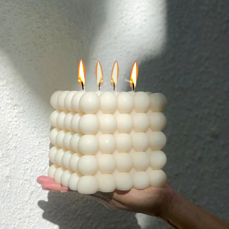 Large Bubble Cube Candles Sili - Soap Making Gel review and price