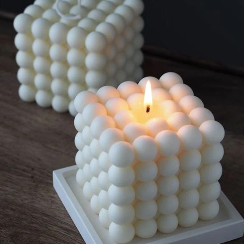 Large Bubble Cube Candles Sili - Soap Making Gel review and price