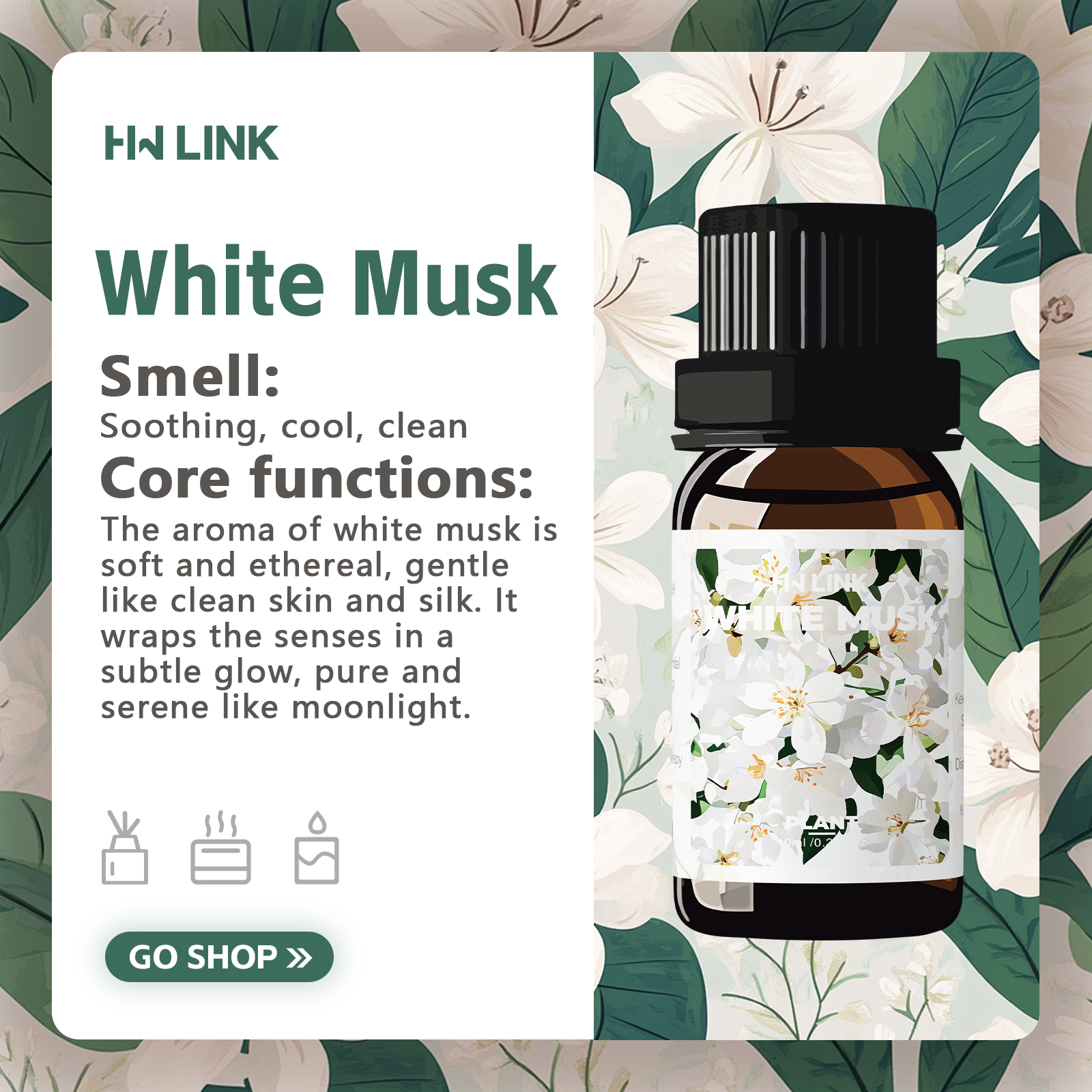 White Musk Essential Oils 10ml - Soap Making Oils review and price