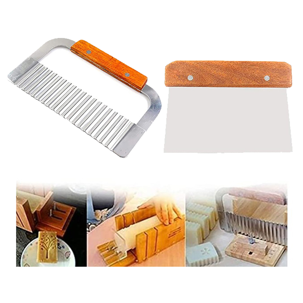 2 Pack Stainless Steel Wavy &  - Soap Making Game review and price