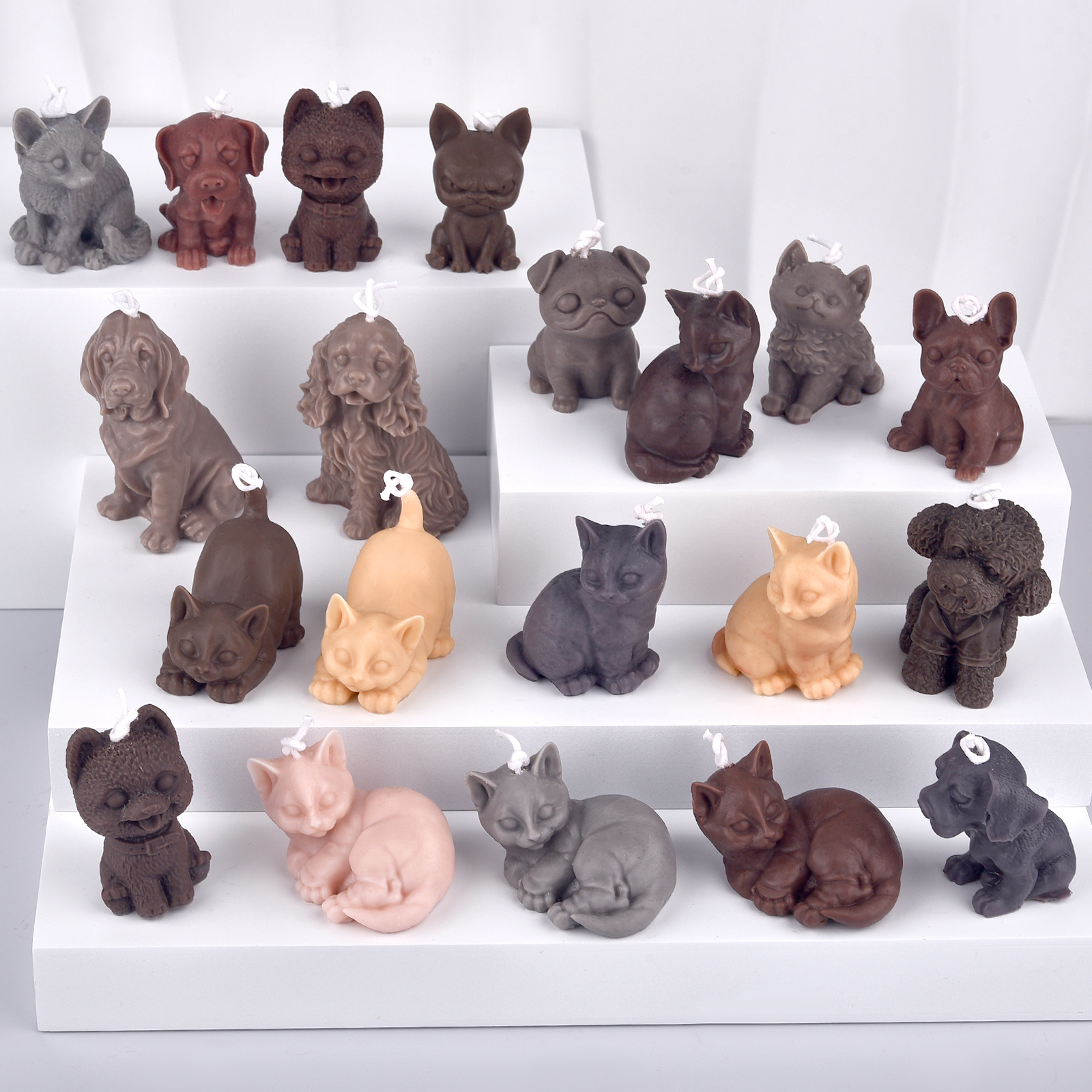 3D Dogs Cats Silicone Mold For - Soap Making Silicone Molds review and price