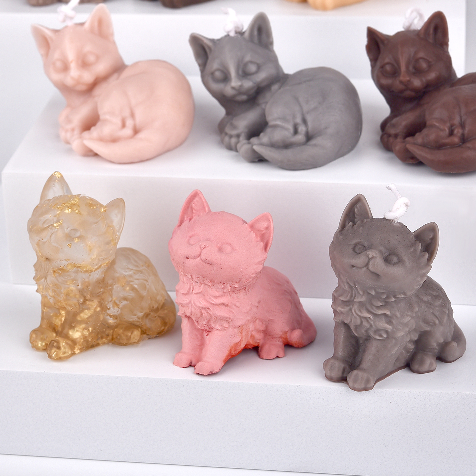 3D Dogs Cats Silicone Mold For - Soap Making Silicone Molds review and price