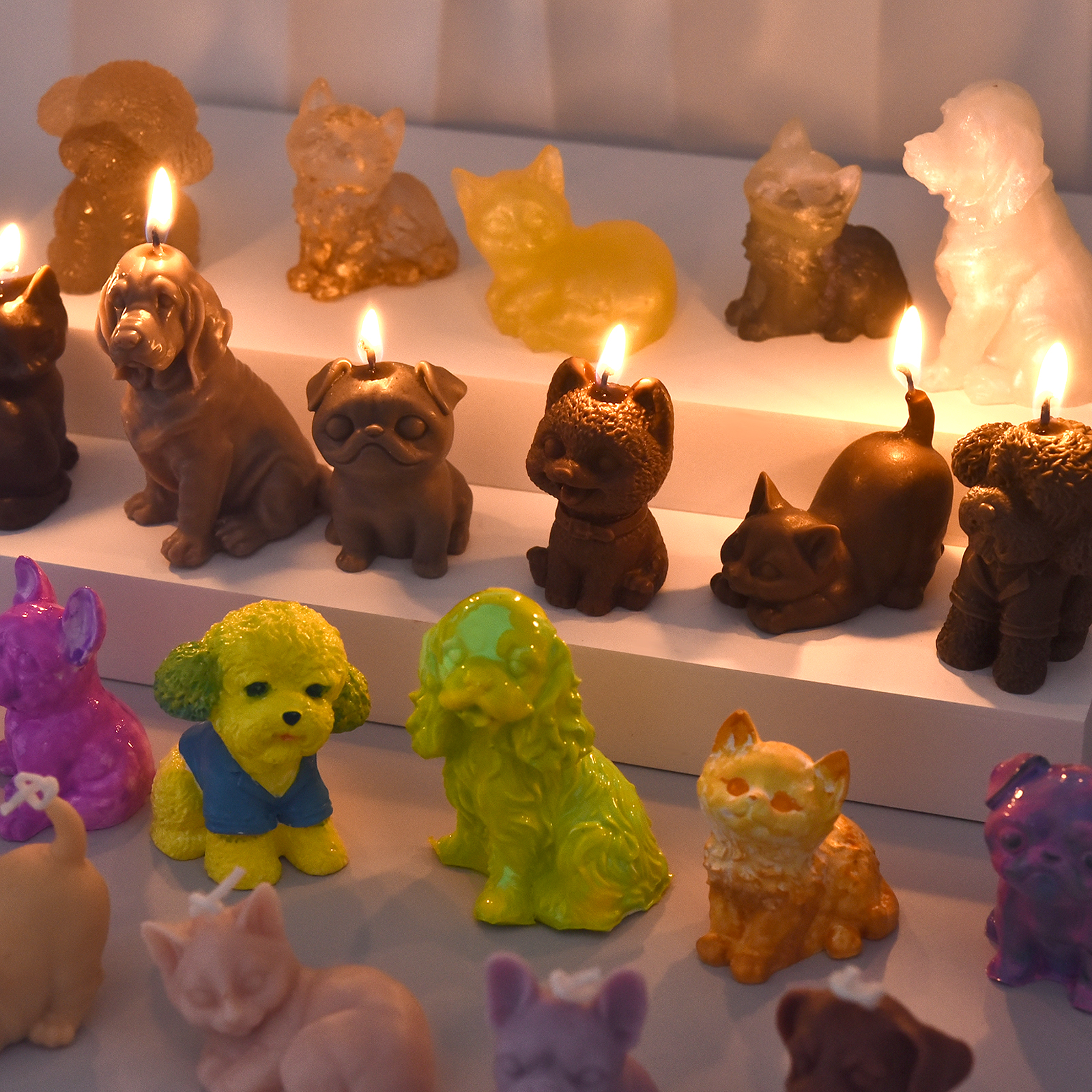 3D Dogs Cats Silicone Mold For - Soap Making Silicone Molds review and price