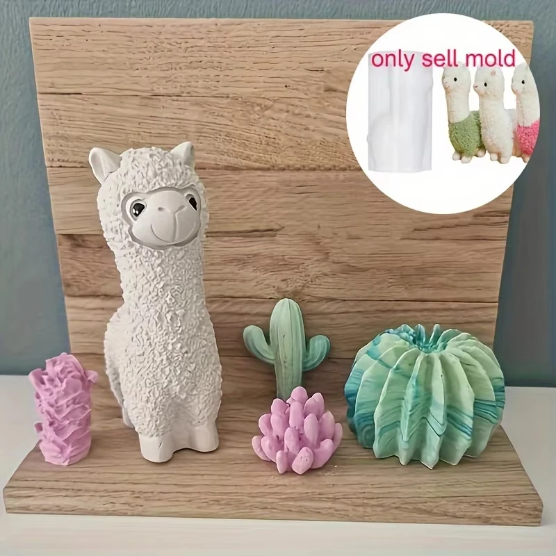 New DIY Cute Cartoon Alpaca Si - Soap Making Gel review and price