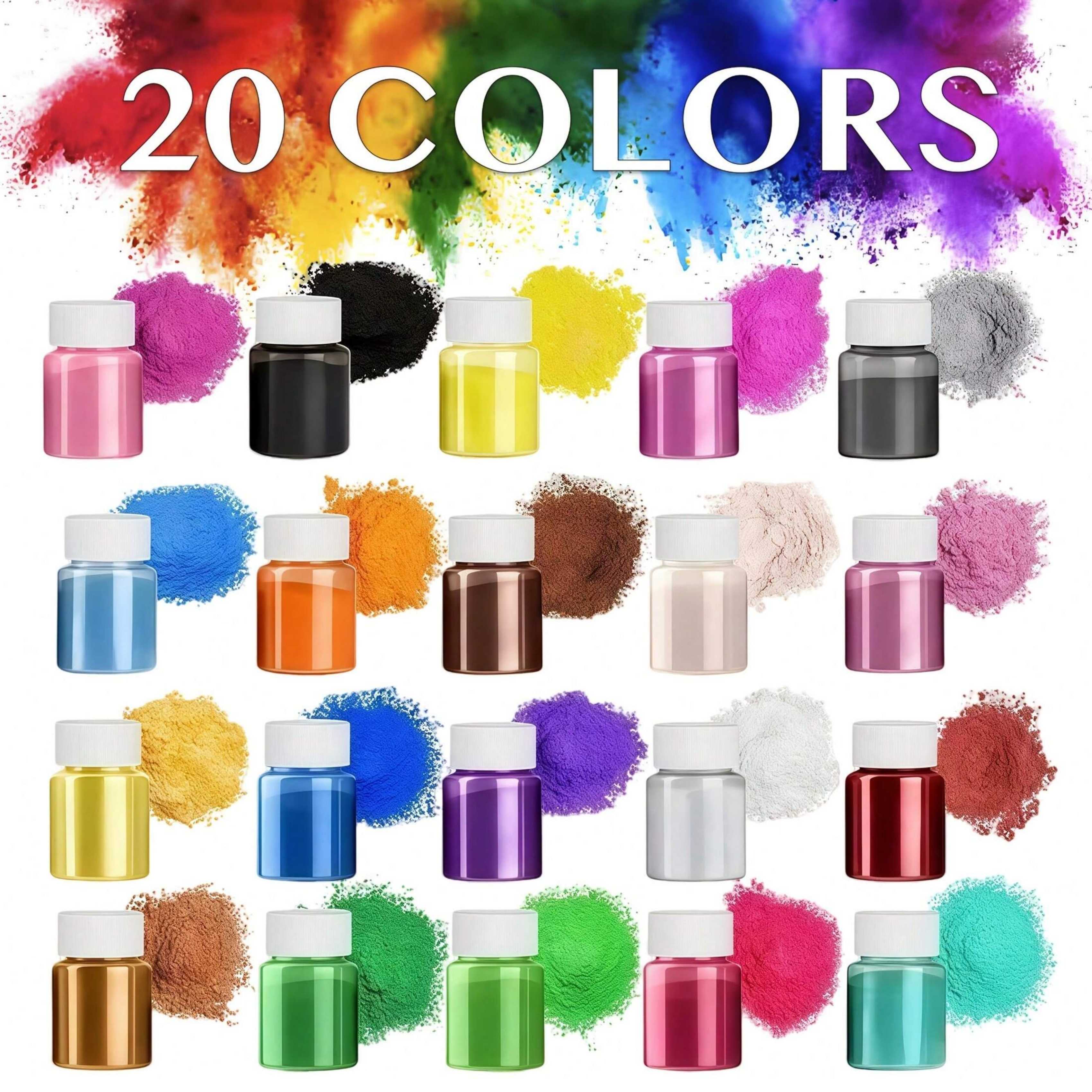 20 Colors, 20ml Pack, Epoxy Re - Soap Making Book review and price