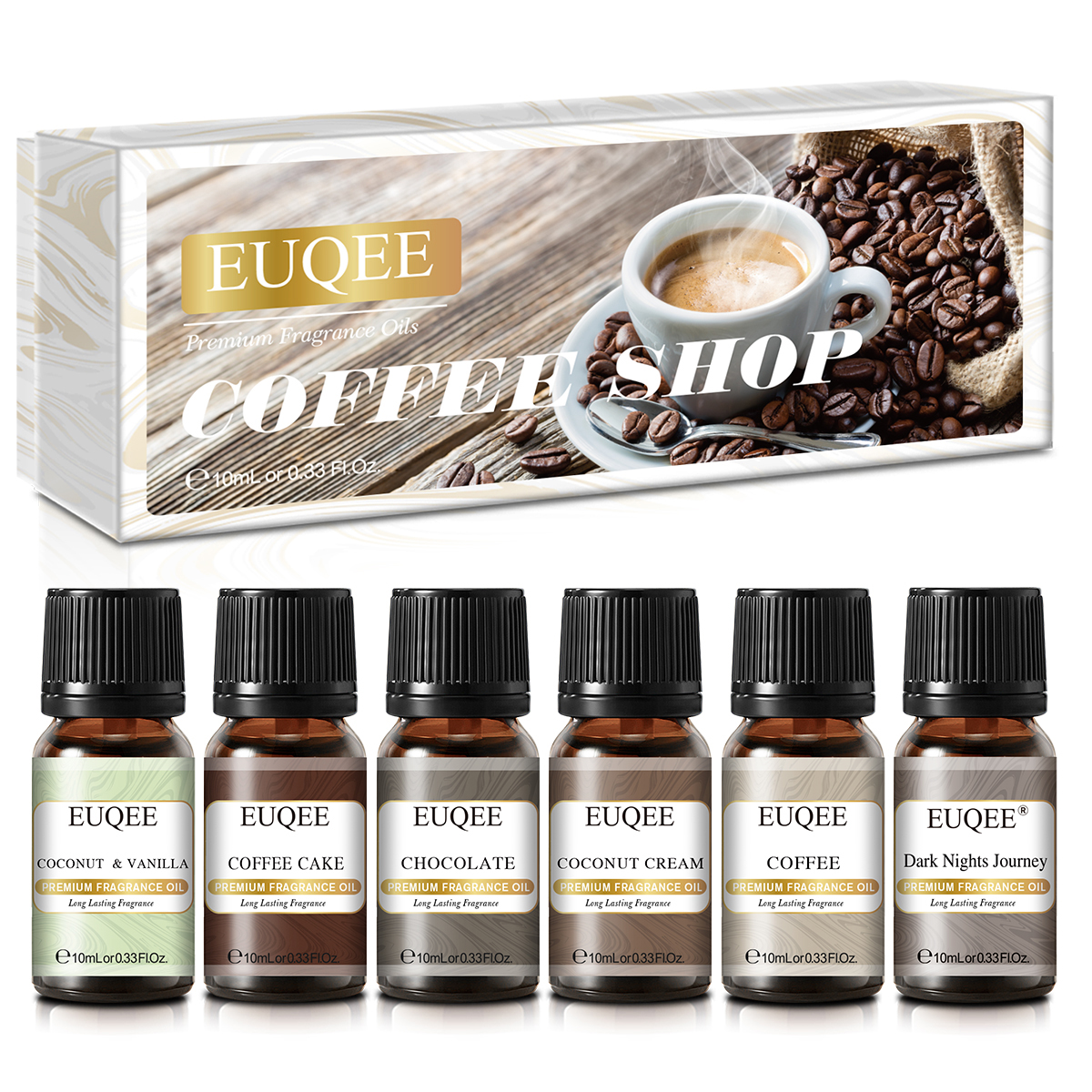 EUQEE 6pcs Fragrance Oils Set  - Soap Making Book review and price