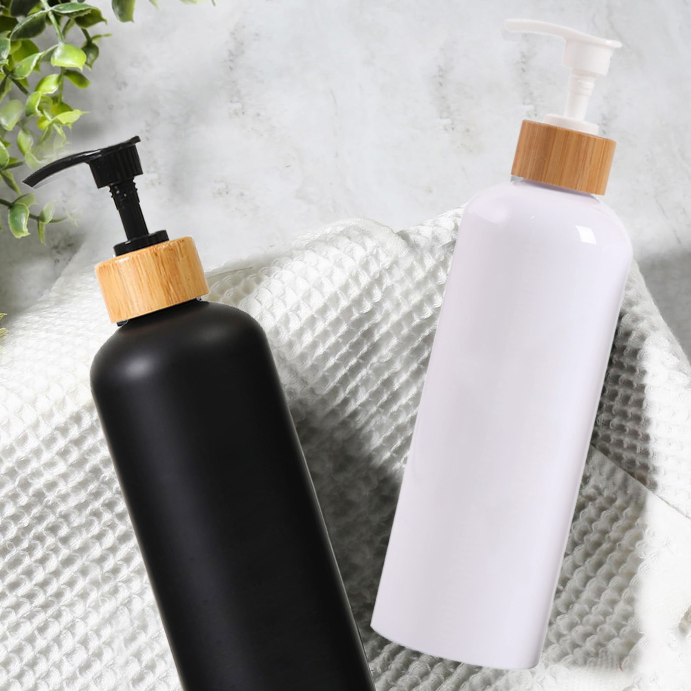 1PC 500ML Bamboo Plastic Pump  - Soap Making Pot review and price