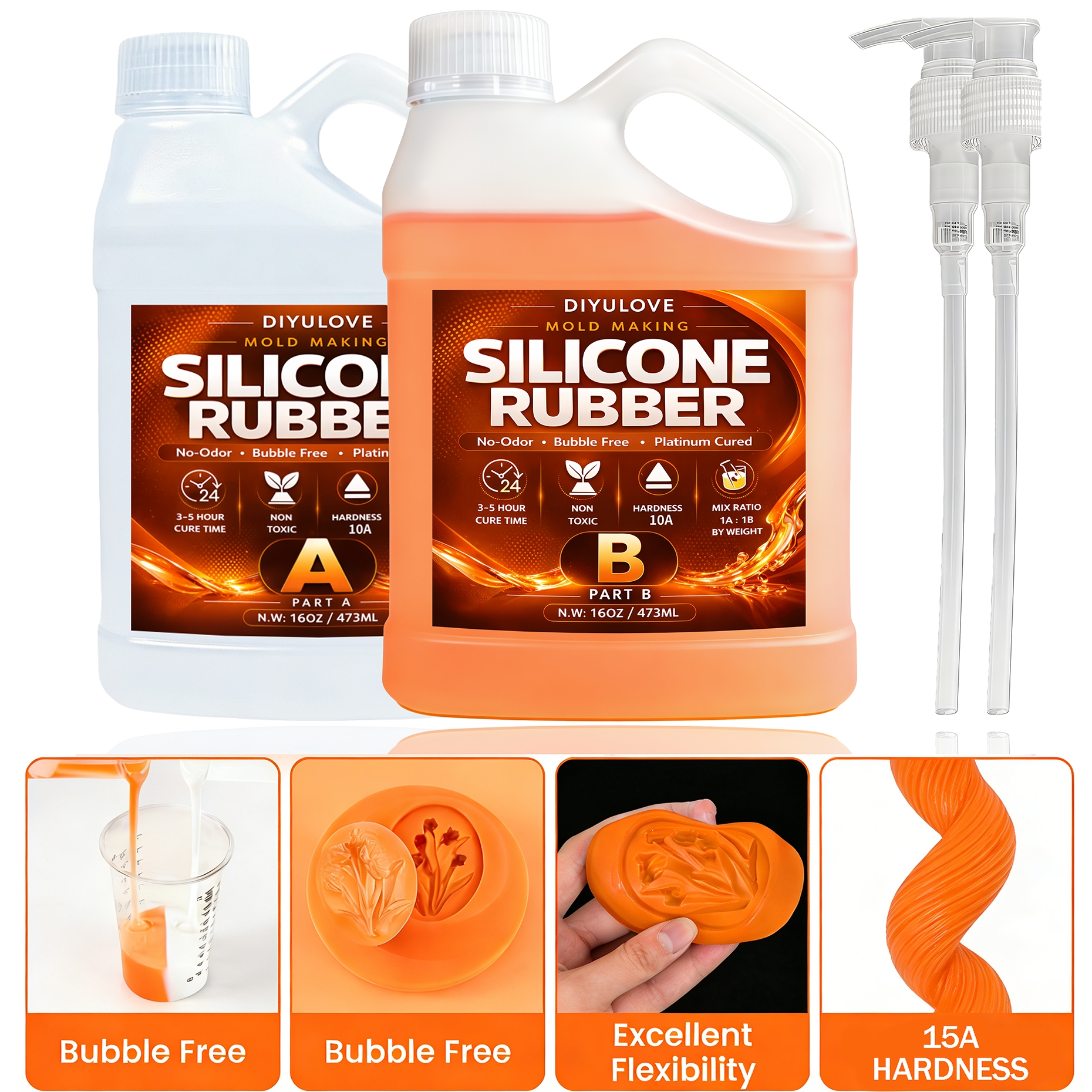 Liquid Silicone Rubber Kit,Hig - Soap Making Name review and price