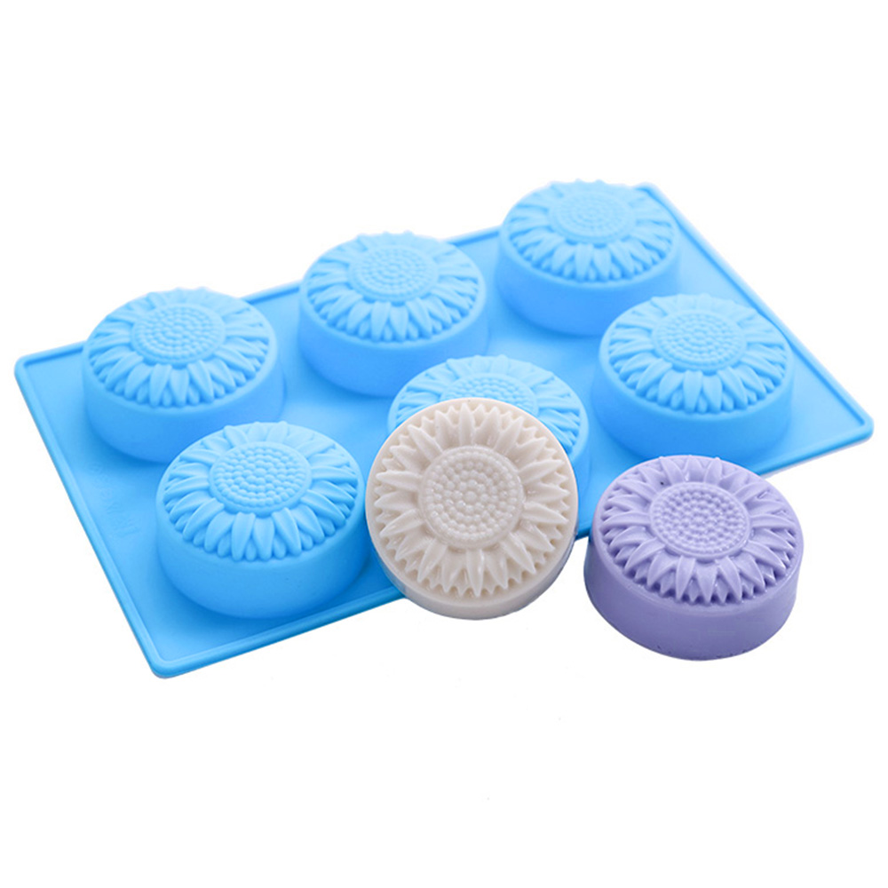 6 Cavity Silicone molds Flower - Soap Making Game review and price