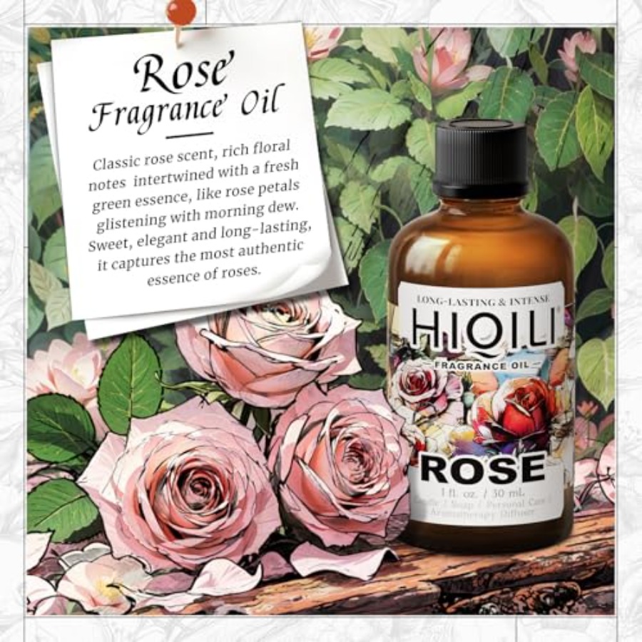 HIQILI Rose Fragrance Oil for  - Soap Making Oils review and price