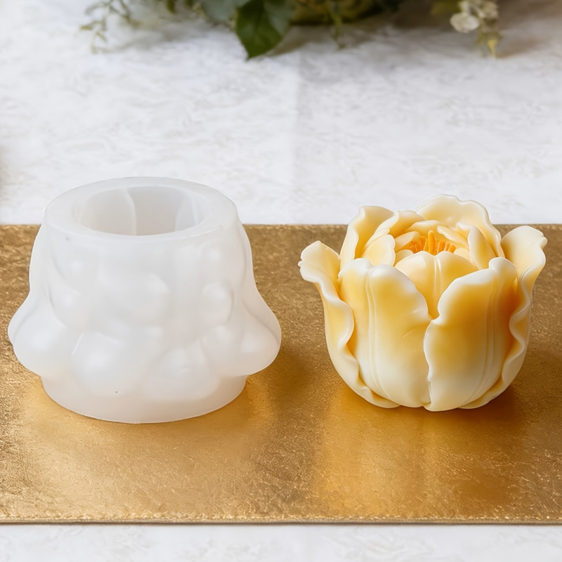1 Tulip silicone mold，Suitable - Soap Making Gel review and price