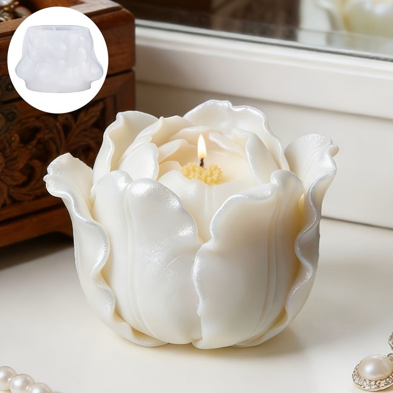 1 Tulip silicone mold，Suitable - Soap Making Gel review and price
