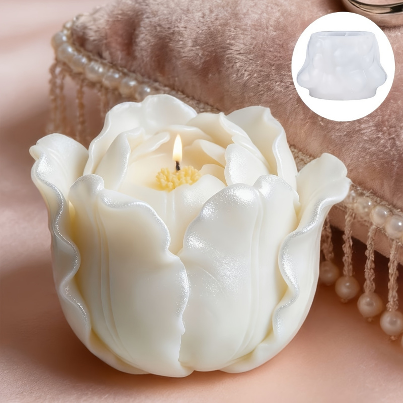 1 Tulip silicone mold，Suitable - Soap Making Gel review and price
