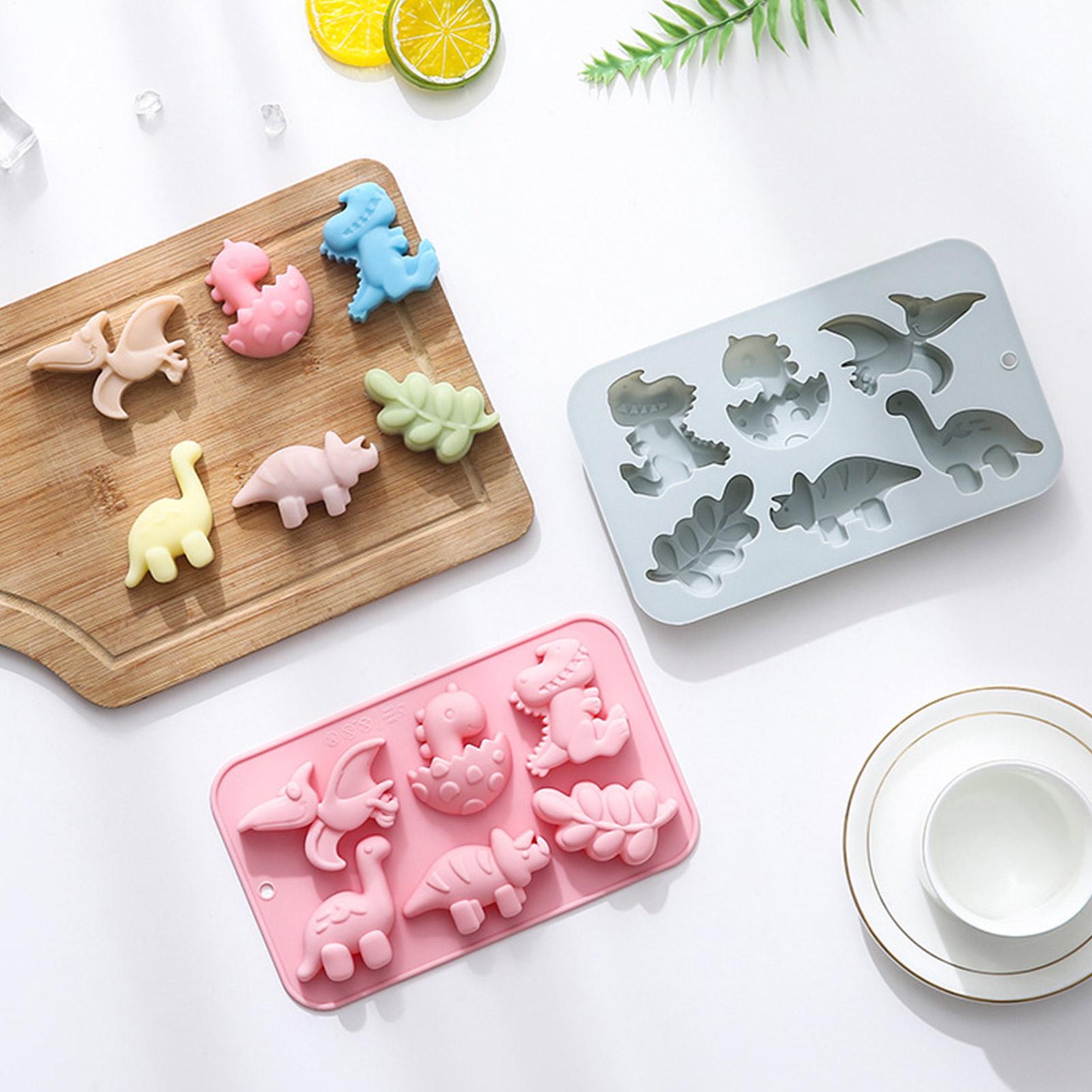 Silicone 6 Cavities Dinosaur J - Soap Making Name review and price