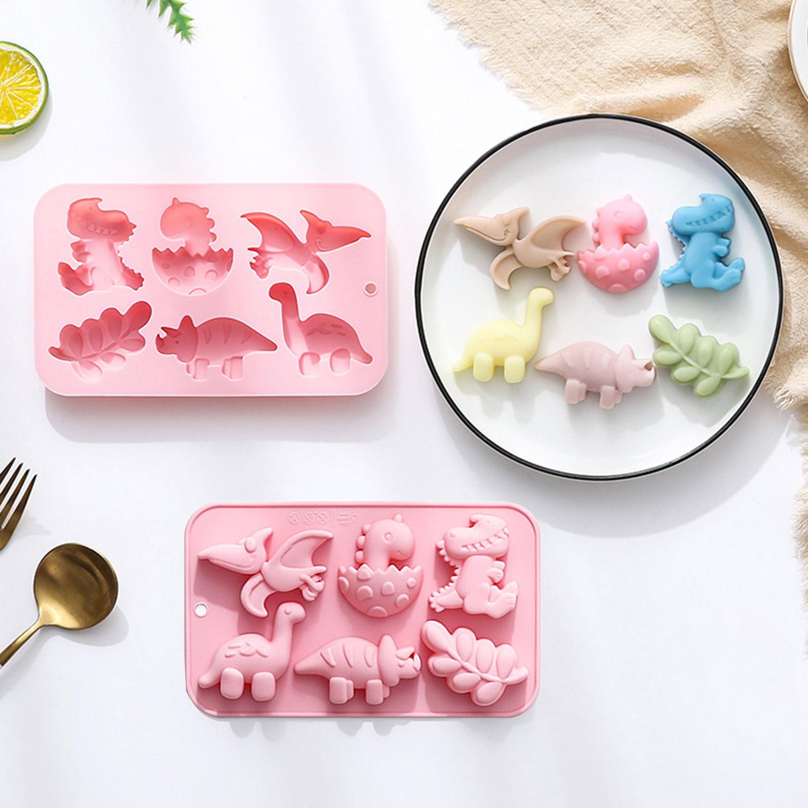 Silicone 6 Cavities Dinosaur J - Soap Making Name review and price