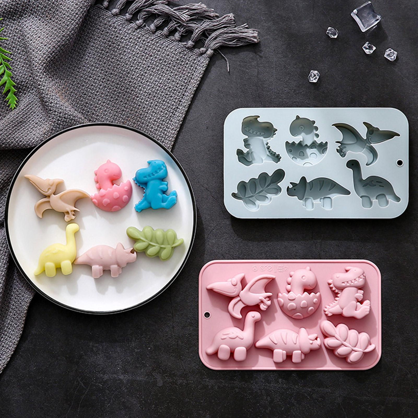 Silicone 6 Cavities Dinosaur J - Soap Making Name review and price