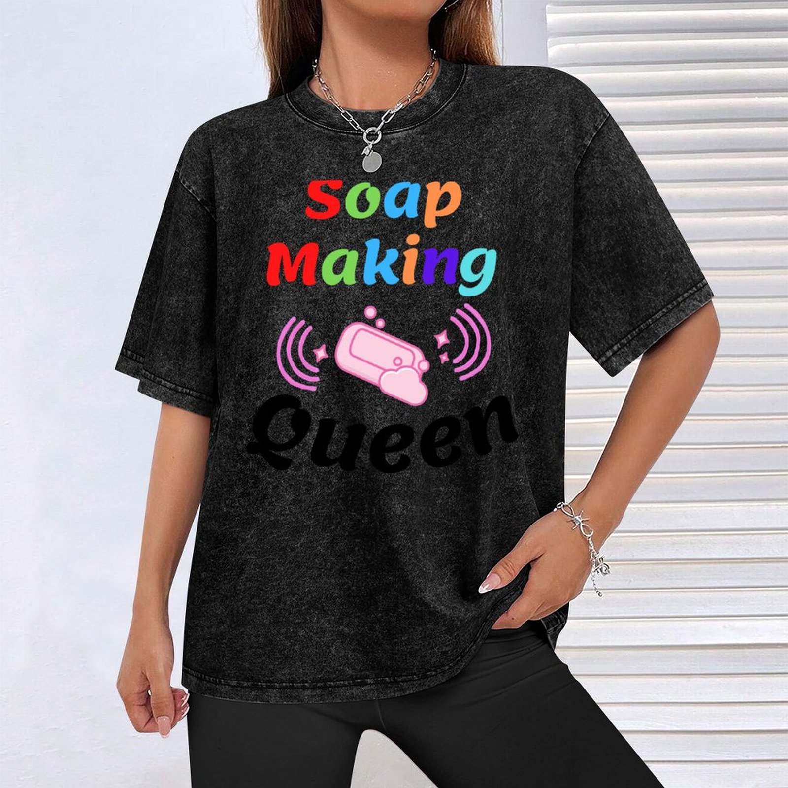 Soap Making Queen funny T-Shir - Soap Making Queen review and price